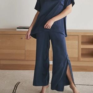 Lunya Navy Women's Sleepwear pants